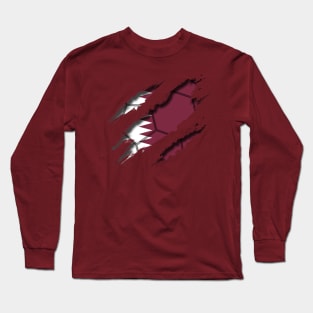 Qatar Football Long Sleeve T-Shirt